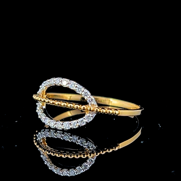 Elegant Diamond Halo Ring - Image 2
